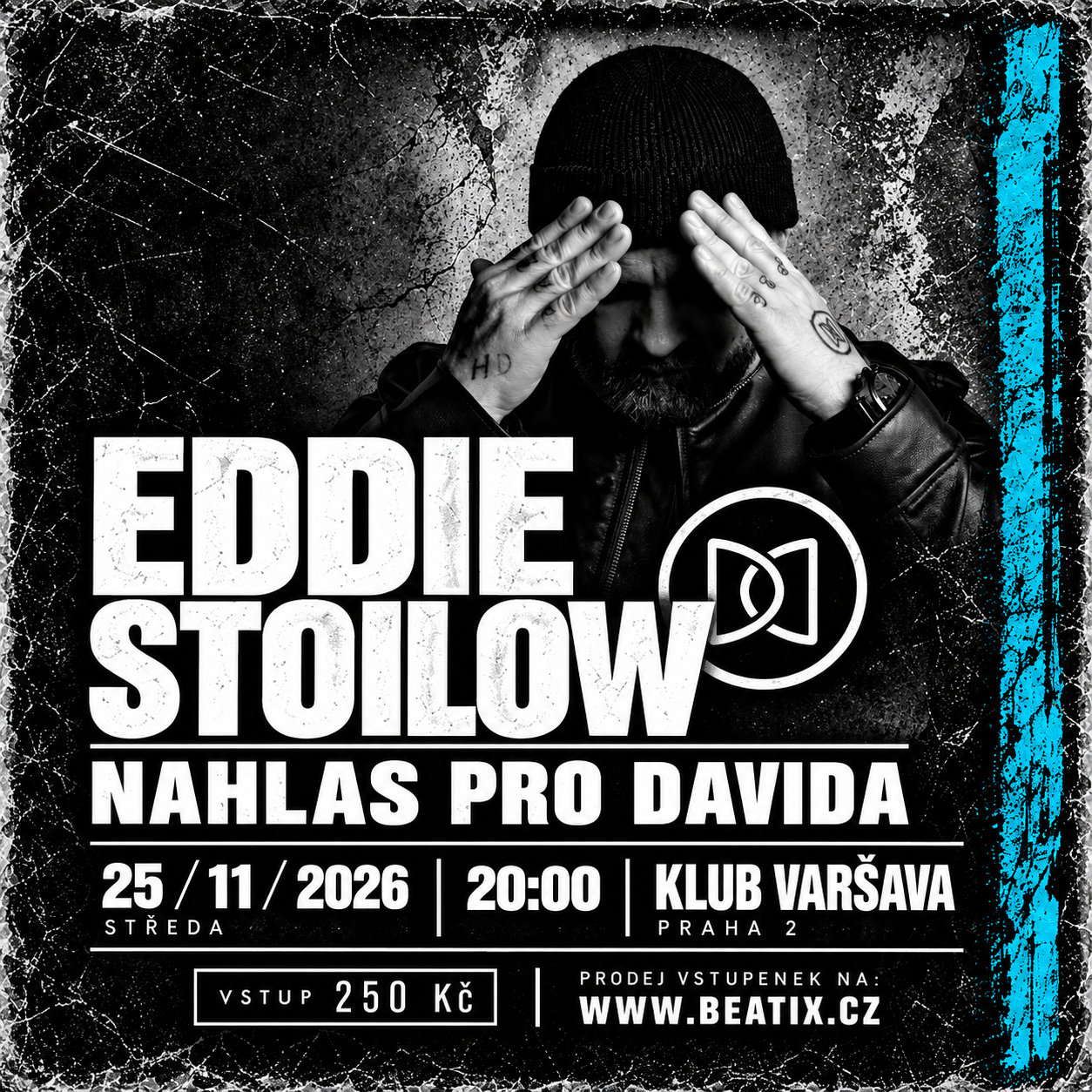 Eddie Stoilow v Klubu Varšava, 25. 11. 2026 20:00, Klub Varšava